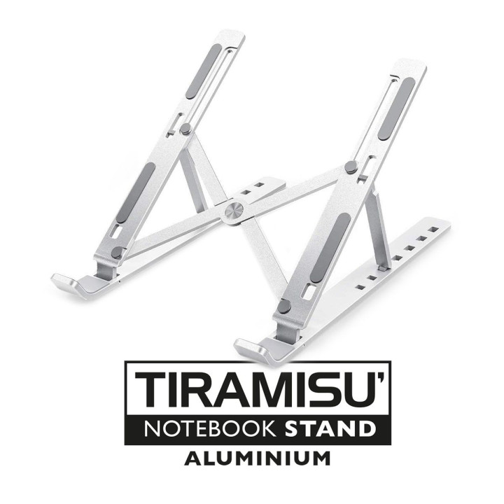 HAMLET TIRAMISU MAX - SUPPORTO LAPTOP IN ALLUMINIO